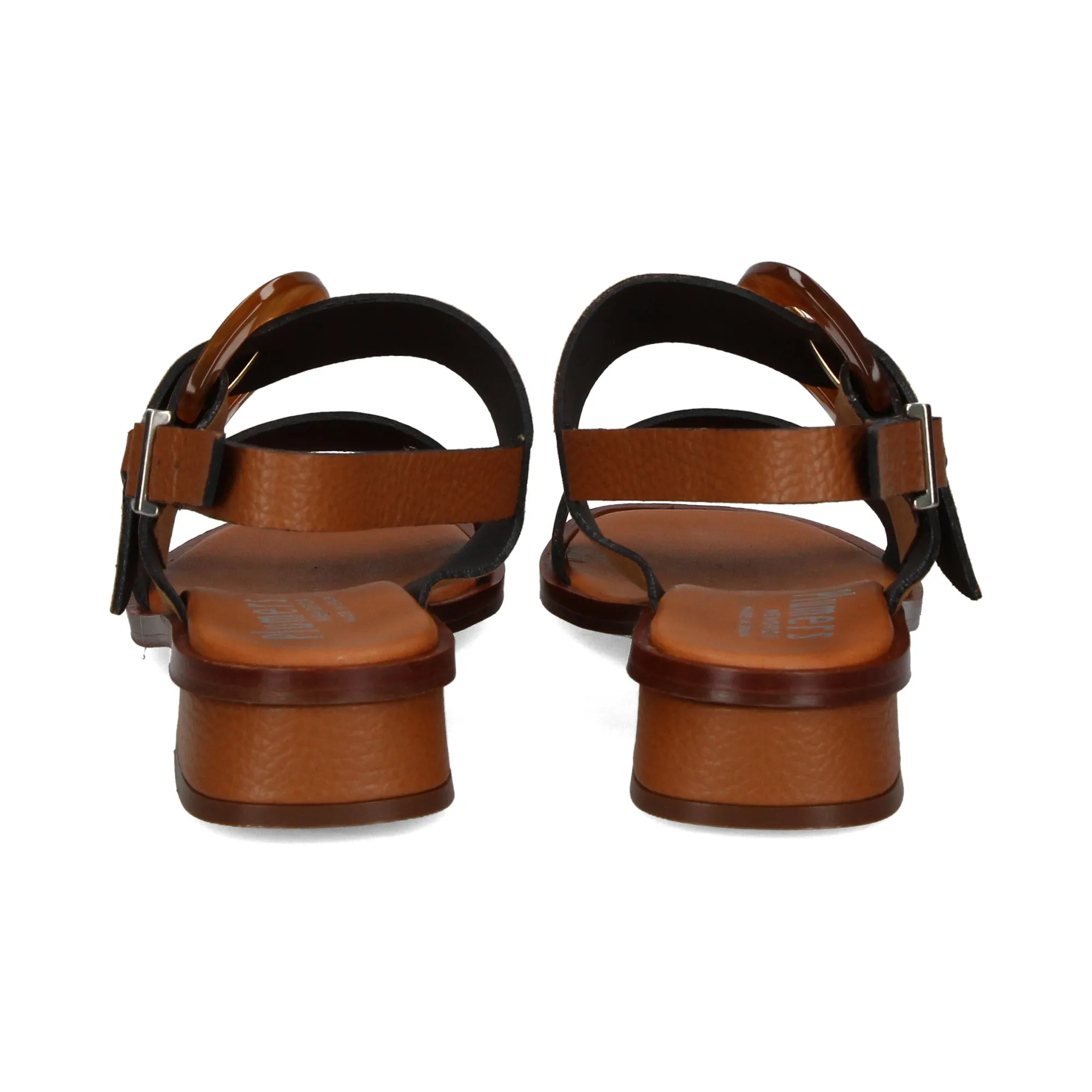 PLUMERS Sandalias planas de Mujer CUERO