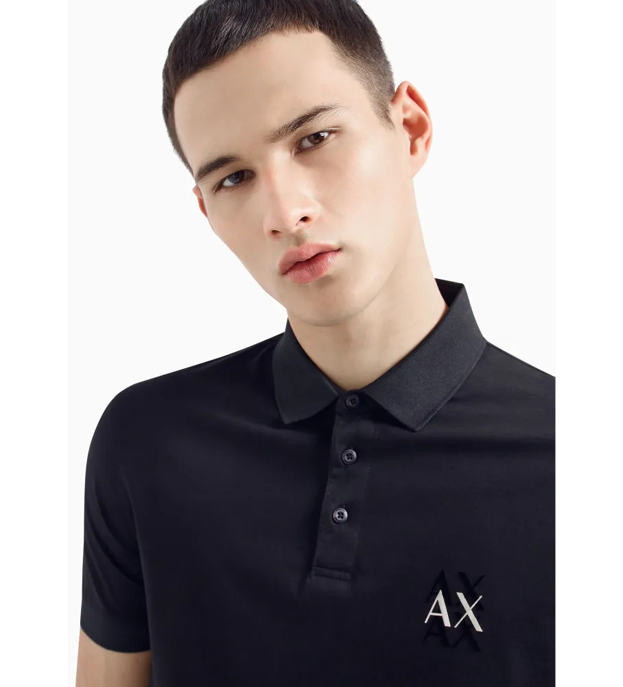 Polo casual marino