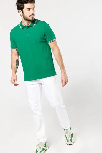 POLO DE MANGA CORTA DE HOMBRE