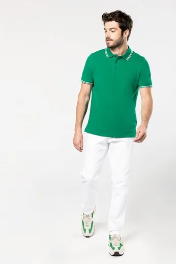 POLO DE MANGA CORTA DE HOMBRE