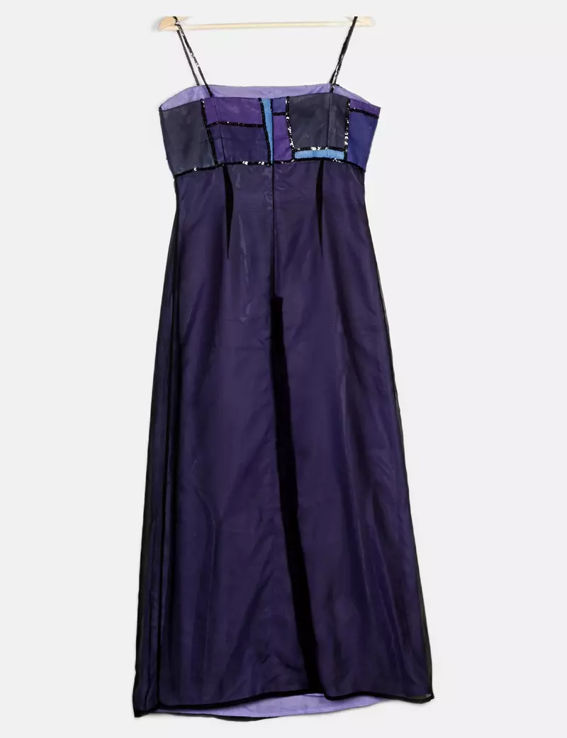 R. Rueda Vestido formal lentejuelas