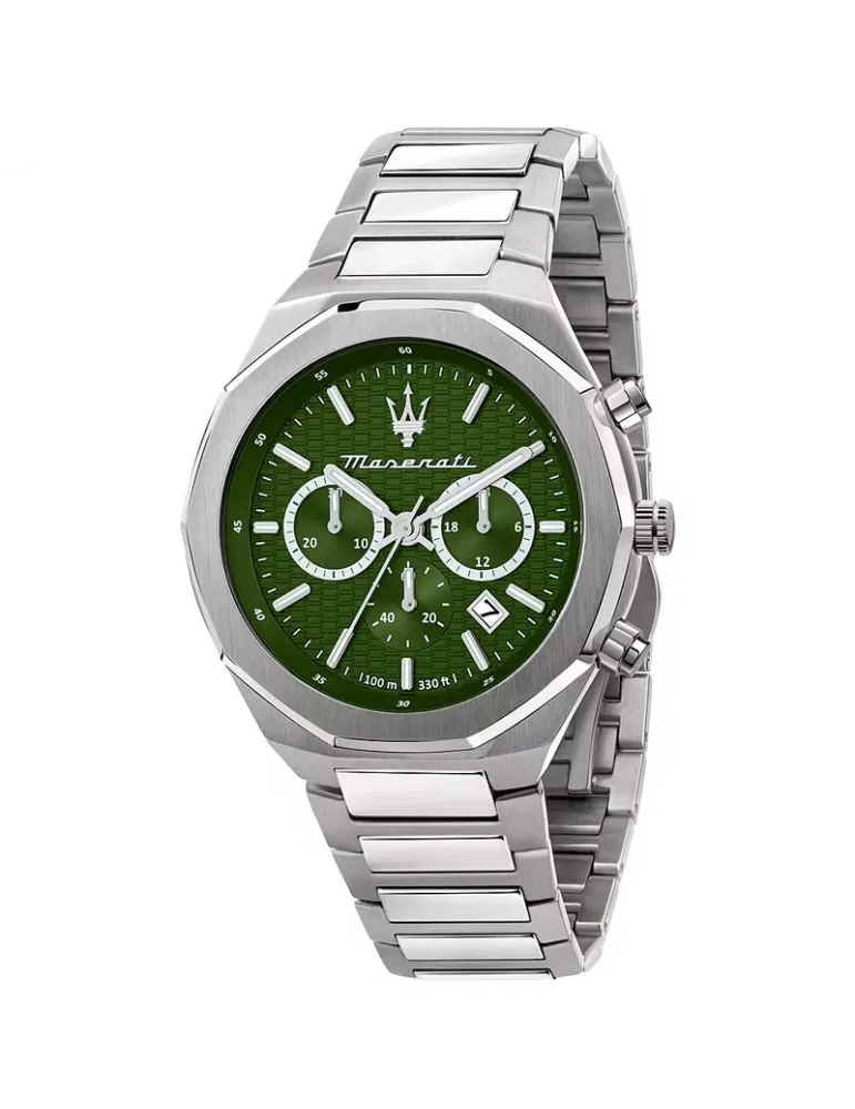 Reloj Maserati Hombre Stile Verde Acero