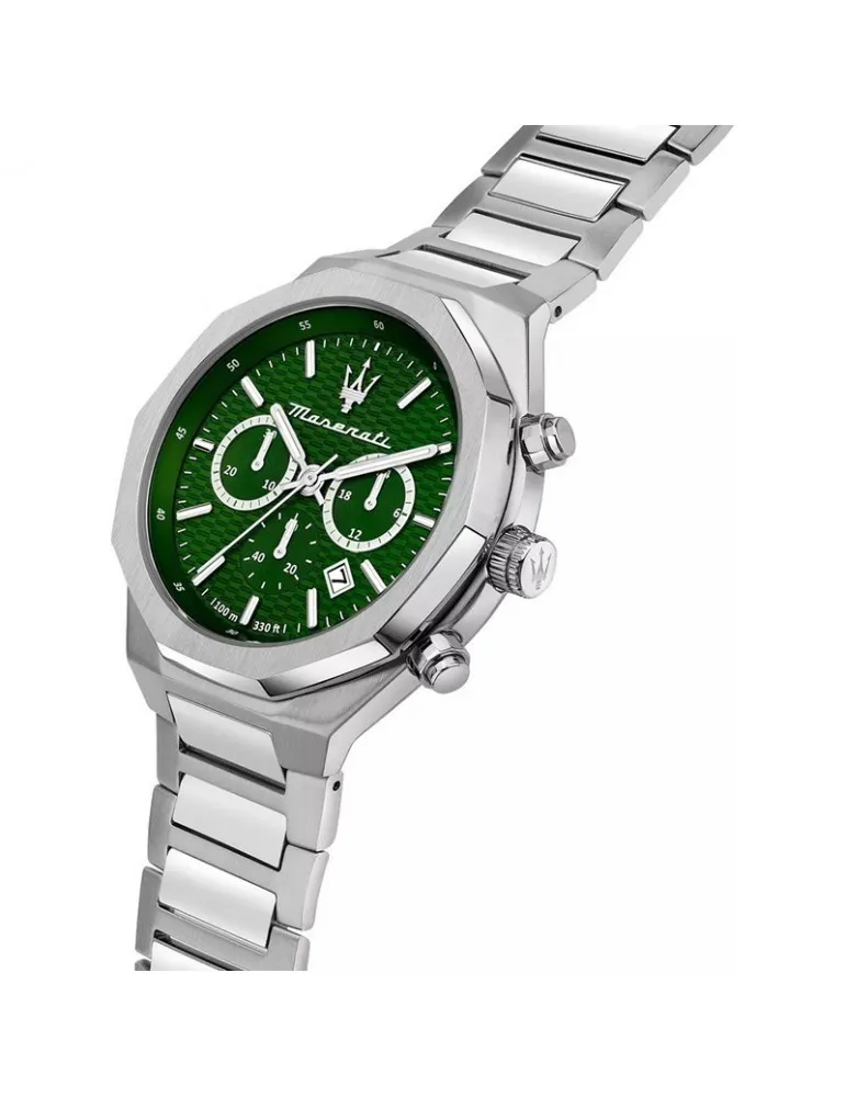 Reloj Maserati Hombre Stile Verde Acero