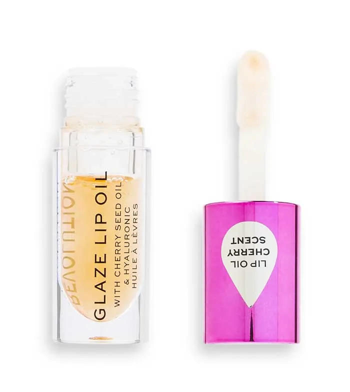 REVOLUTION  ACEITE PARA LABIOS GLAZE OIL  GETAWAY TERRACOTTA