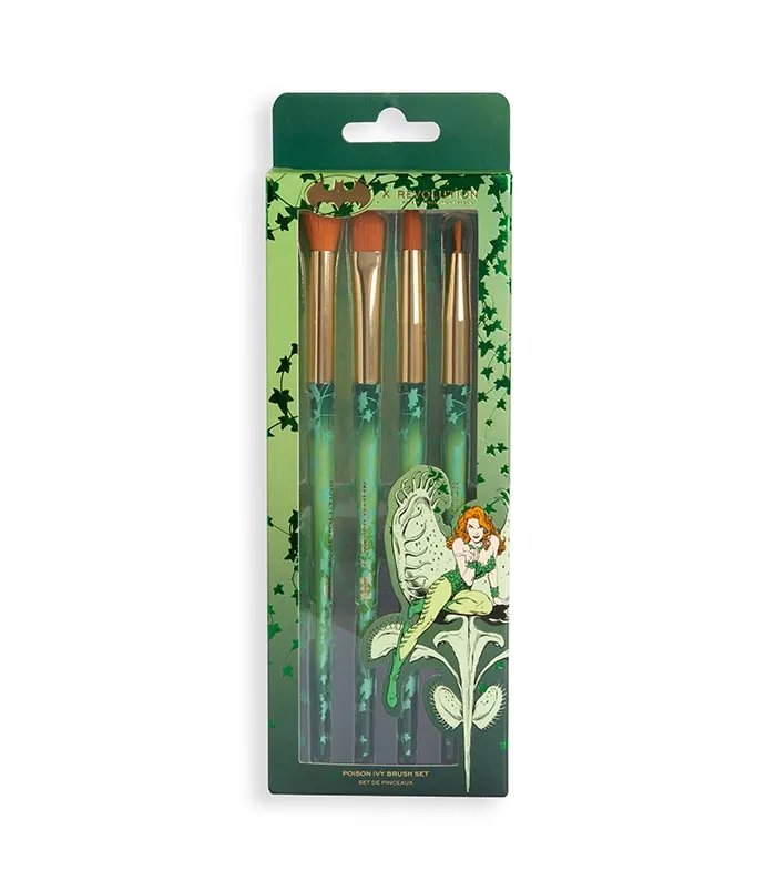 REVOLUTION  *DC POISON IVY*  SET DE BROCHAS DE OJOS