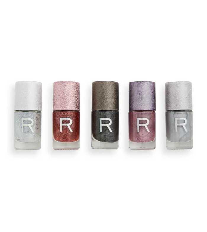 REVOLUTION  SET DE ESMALTES DE UAS THE HOLOGRAPHIC COLLECTION