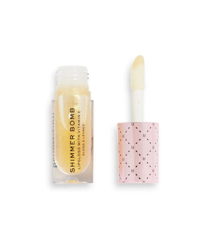 REVOLUTION  *SOFT GLAMOUR*  BRILLO DE LABIOS SHIMMER BOMB  LIGHT CATCHER