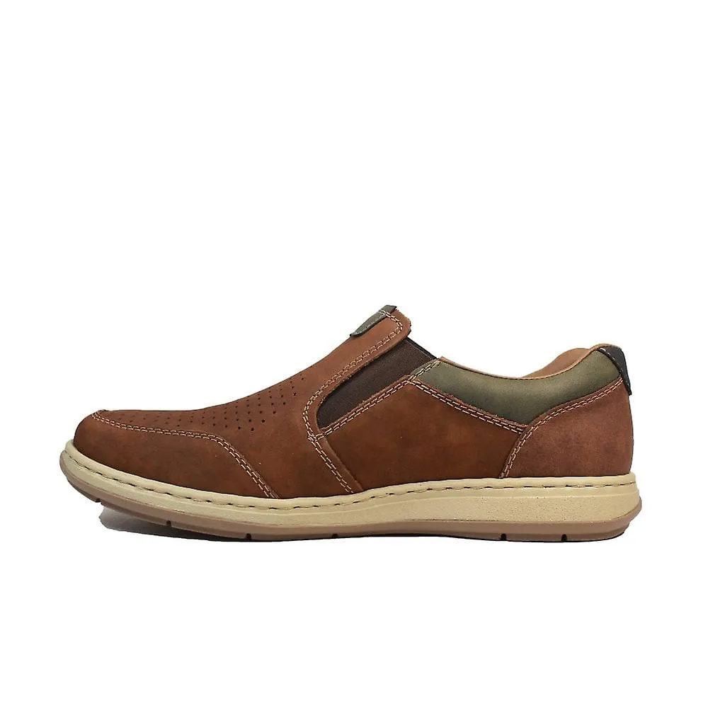 RIEKER 1737125 | CUERO MARRóN | ZAPATOS SLIP ON PARA HOMBRE