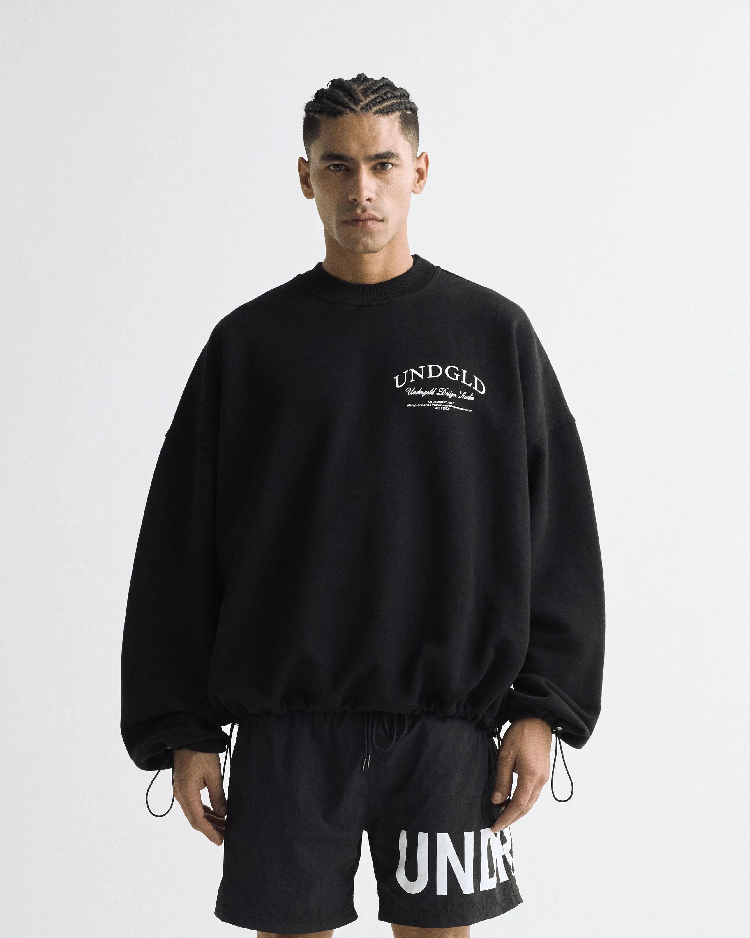 Rodeo Prosper Angel Crewneck Black