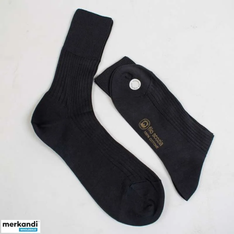 ROPA DE HOMBRE: CALCETINES CORTOS DE ALGODóN PARA HOMBRE  CALZIFICIO RICA, MADE IN ITALY