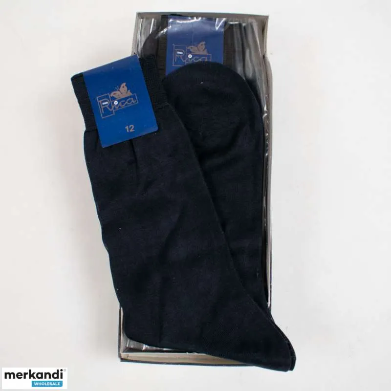ROPA DE HOMBRE: CALCETINES CORTOS DE ALGODóN PARA HOMBRE  CALZIFICIO RICA, MADE IN ITALY