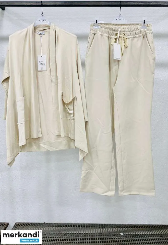 Ropa de stock de línea curva para mujer de Mealys a/i