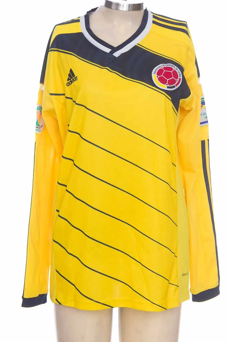 ROPA DEPORTIVA / SALIDA DE BAñO COLOR AMARILLO  ADIDAS