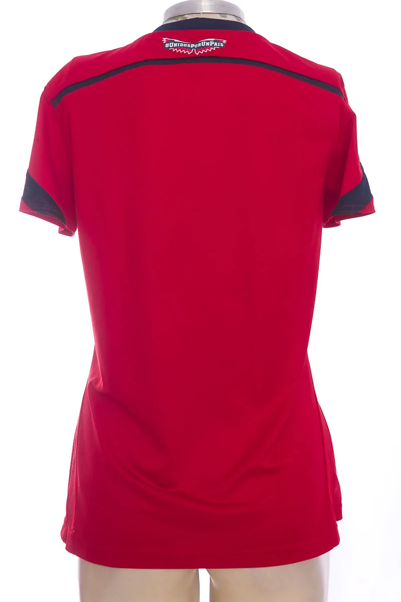 ROPA DEPORTIVA / SALIDA DE BAñO COLOR ROJO  ADIDAS
