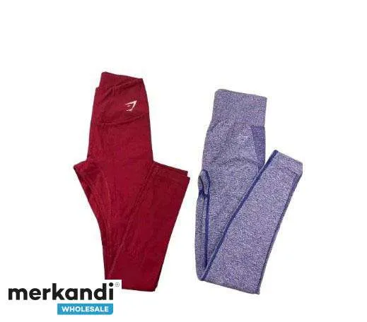 Ropa Gymshark Nueva con Caja Original Mujer y Hombre Surtido Mixto de 85 piezas.