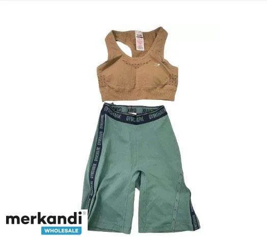 Ropa Gymshark Nueva con Caja Original Mujer y Hombre Surtido Mixto de 85 piezas.