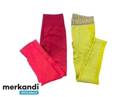 Ropa Gymshark Nueva con Caja Original Mujer y Hombre Surtido Mixto de 85 piezas.