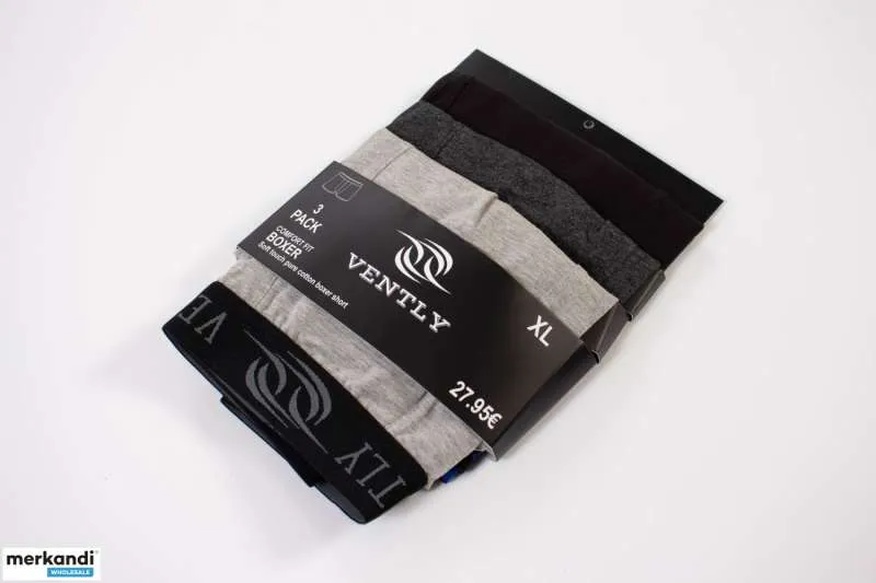 ROPA INTERIOR HOMBRE NUEVA 1,3€/PSC 95% ALGODÓN 5% ELASTÁN de la s a la xl
