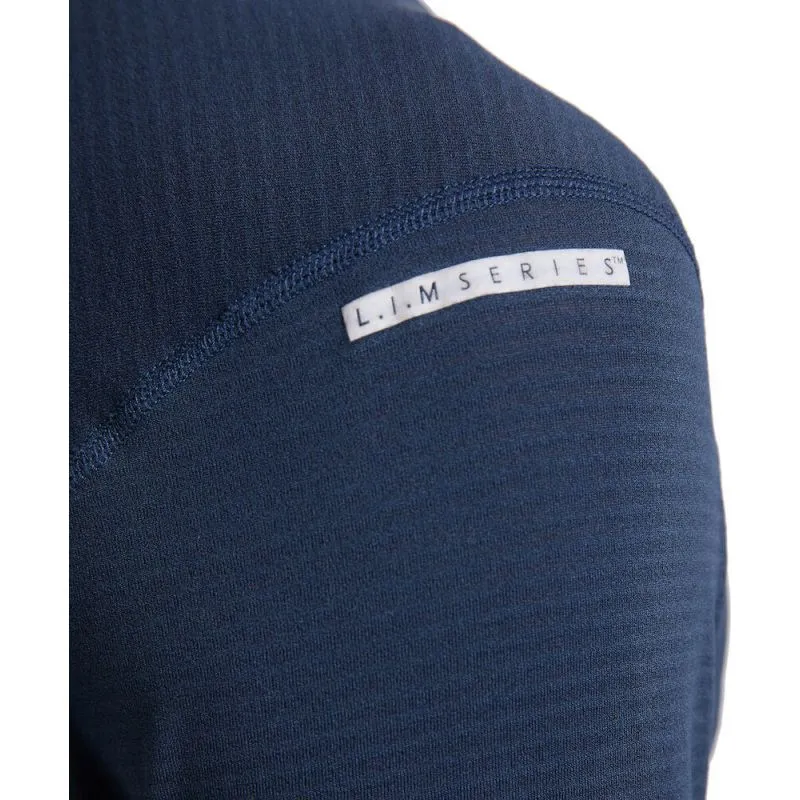 Ropa interior técnica de cuello redondo HAGLÖFS L.I.M Mid para hombre (azul tarnés)