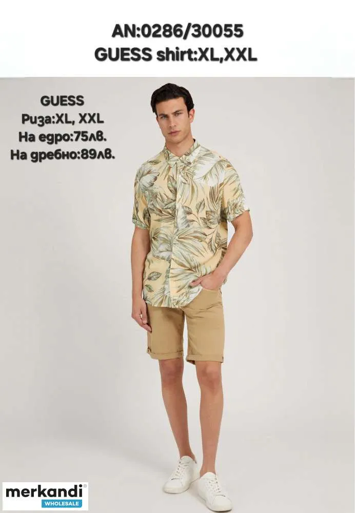 Ropa mixta de outlet de moda GUESS para mujer 85%, hombre15%