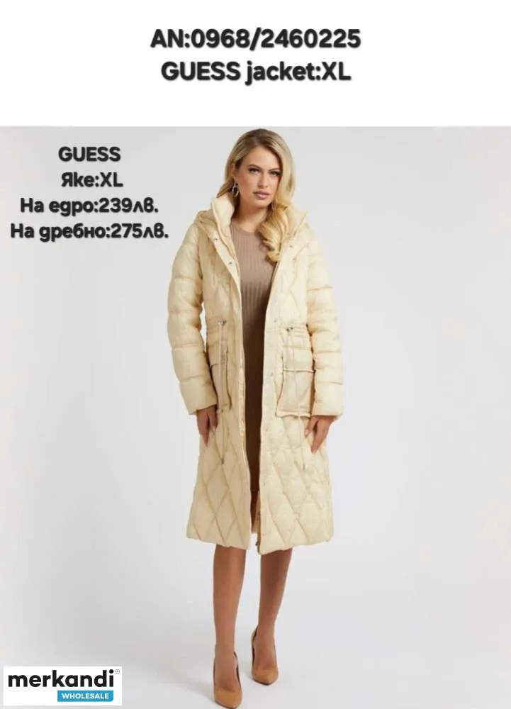 Ropa mixta de outlet de moda GUESS para mujer 85%, hombre15%