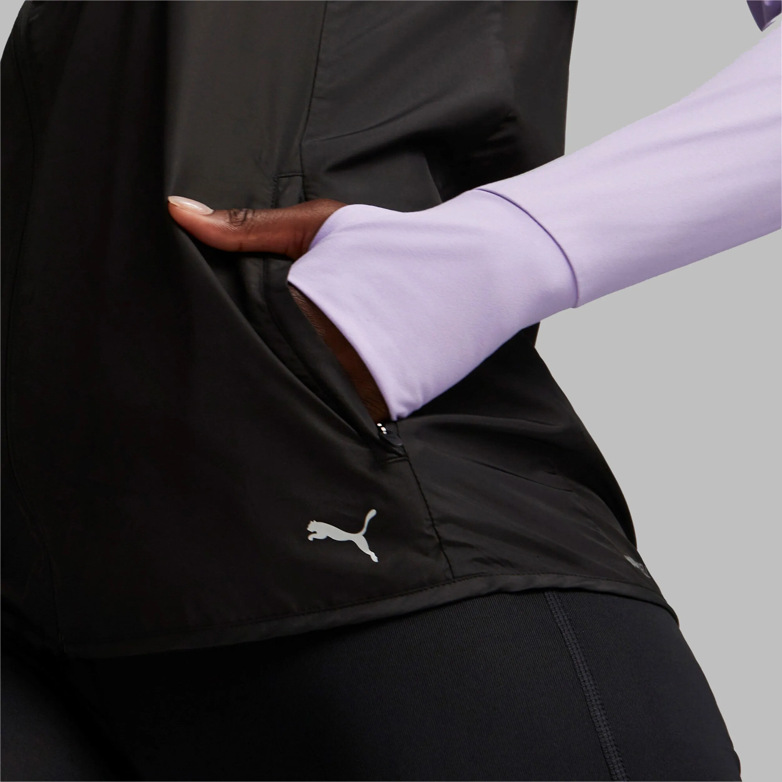 Run Favorite Puffer Chalecos Para Correr Mujeres