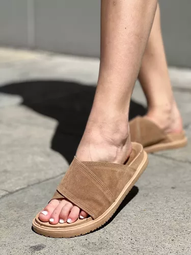 SANDALIA DE MUJER BAJA CRUZADA VERANO LIVIANA MODA ART420