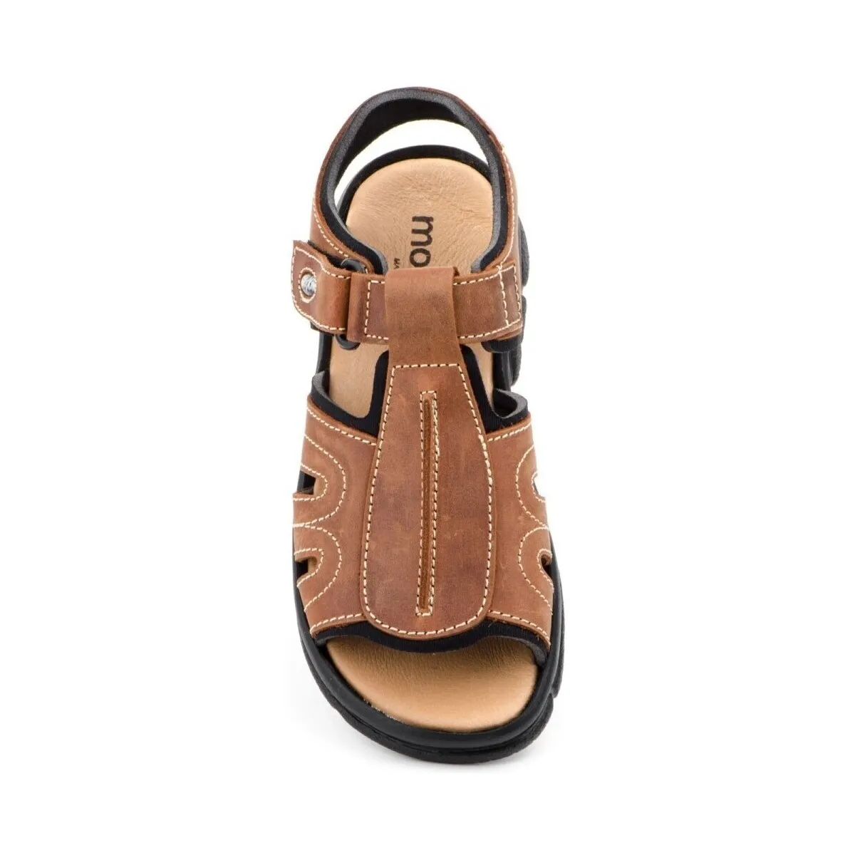 Sandalias XL de hombre de piel by Morxiva