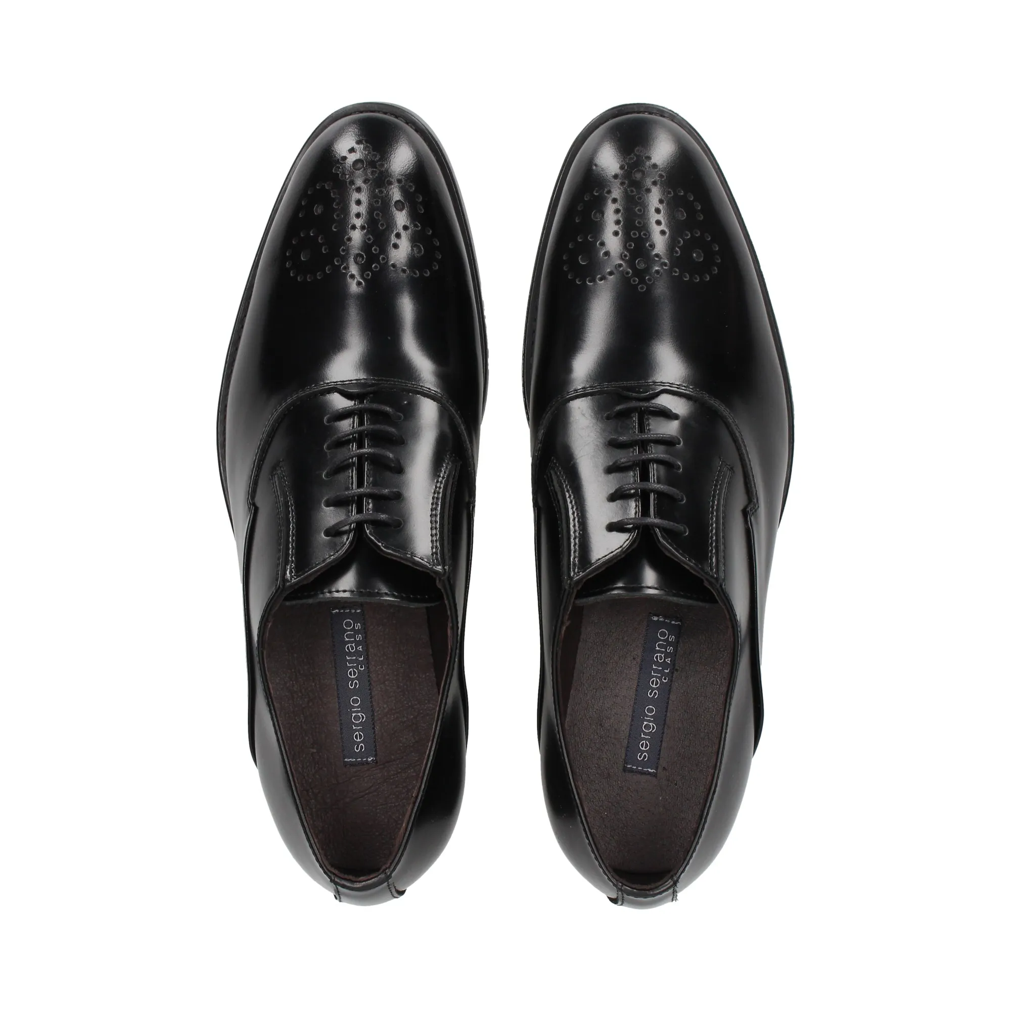 SERGIO SERRANO Zapatos de vestir de Hombre NEGRO