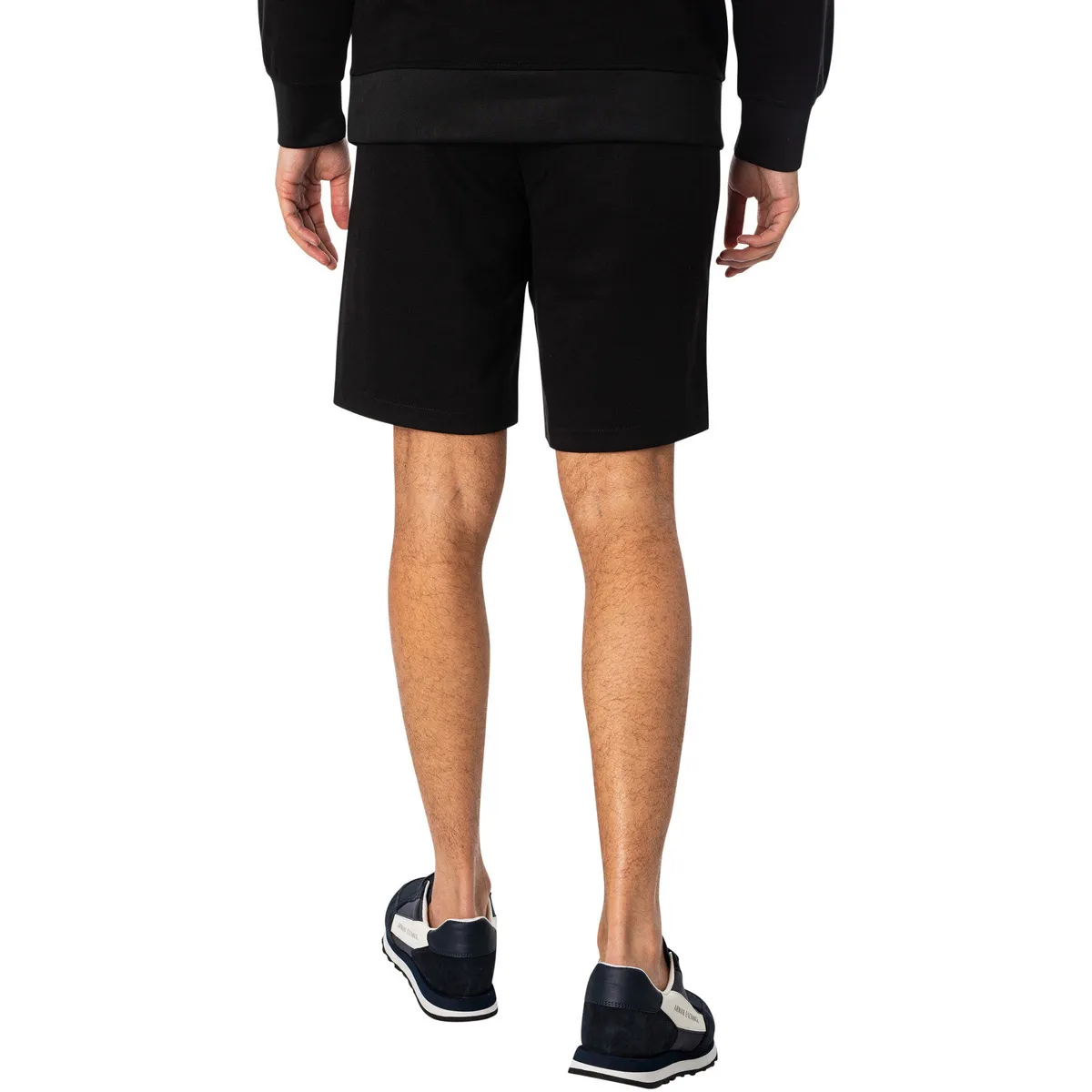 Shorts Deportivos Con Logo Cruzado