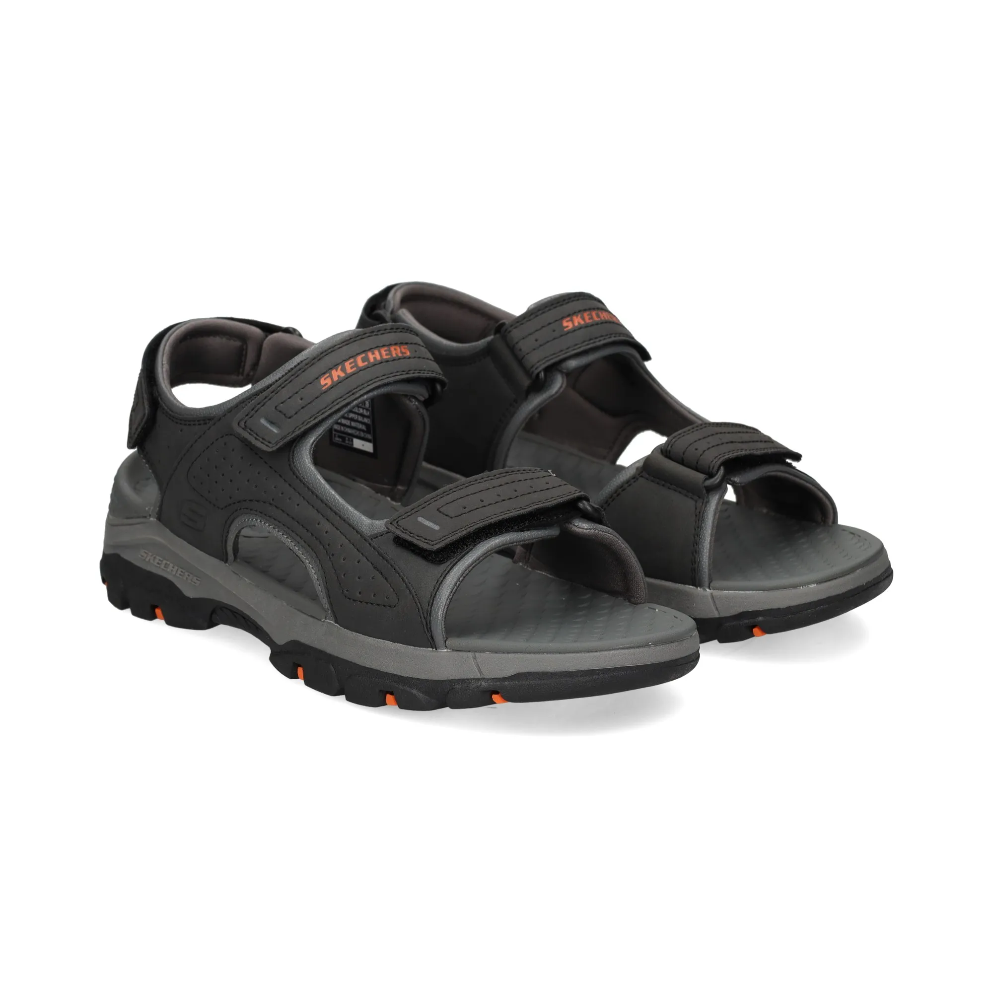 SKECHERS Sandalias de Hombre BLK