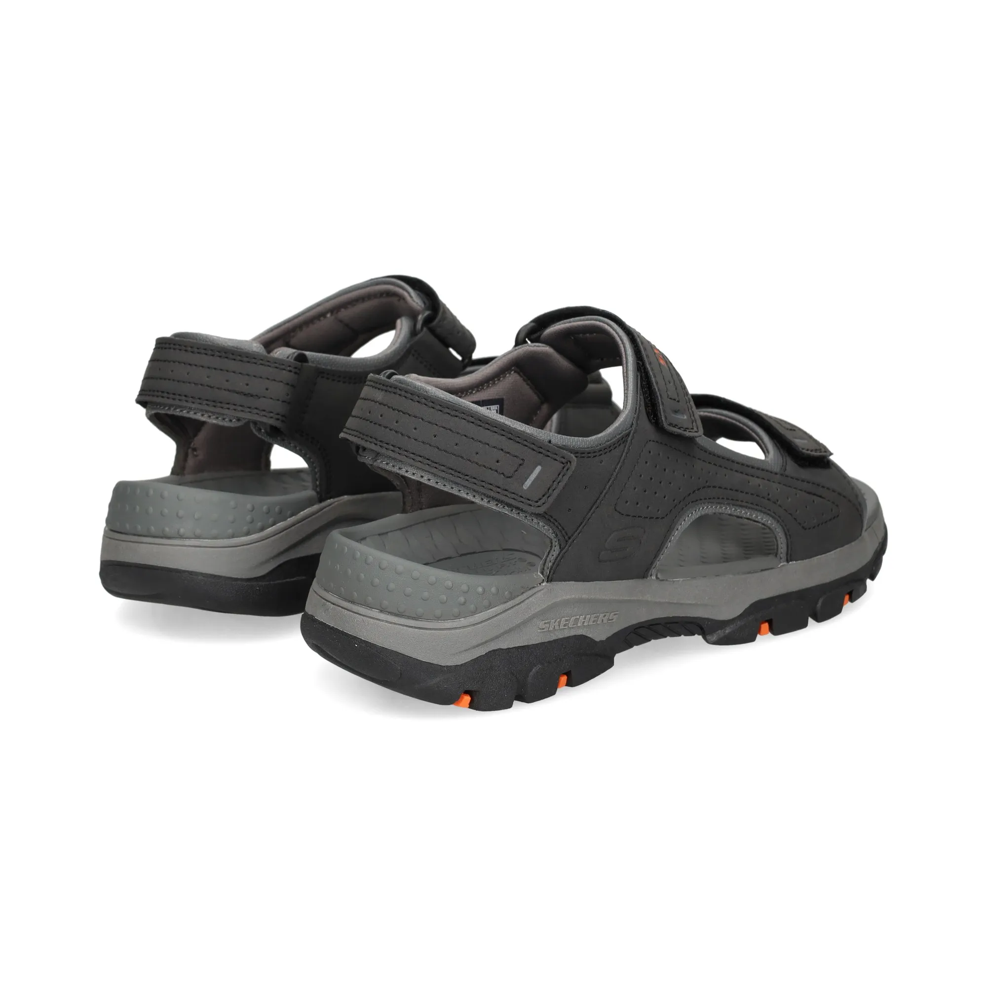 SKECHERS Sandalias de Hombre BLK