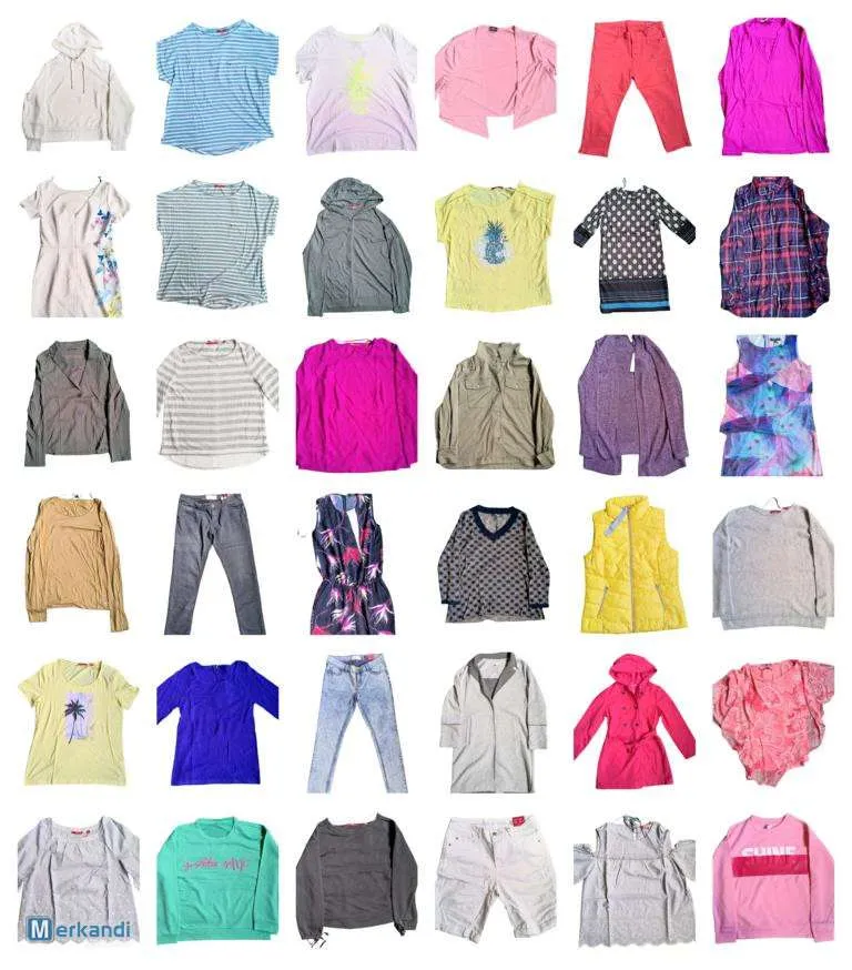 S.Oliver ropa mujer textiles remanente stock mix