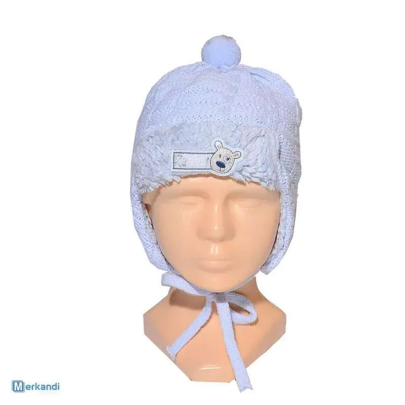 SOMBRERO DE INVIERNO PARA NIÑOS PRODUCTO DE PULIDO CÁLIDO