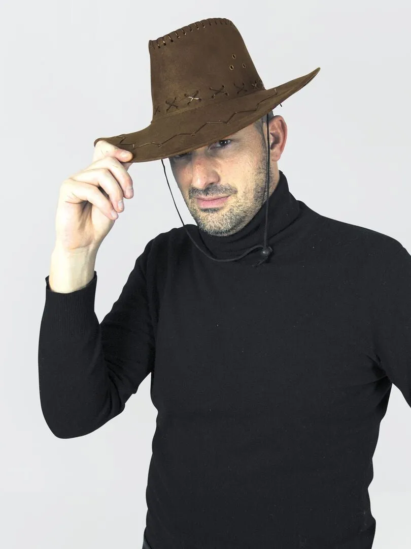 SOMBRERO DE 'COWBOY'  MARRON