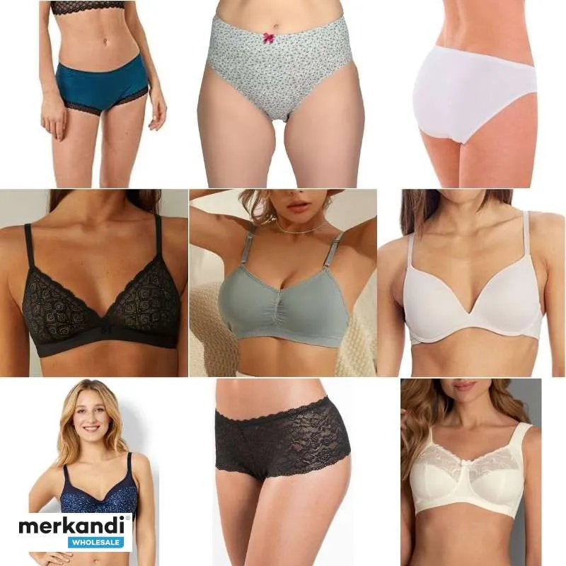 STOCK DE ROPA INTERIOR DE MUJER  SUJETADORES, BRAGAS, TANGAS, ETC.