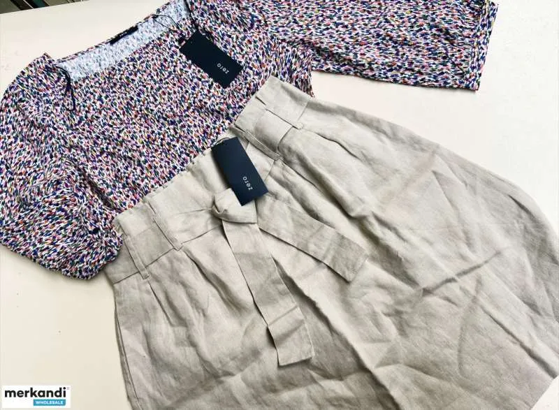 Stock restante de ropa de mujer de marca de Alemania