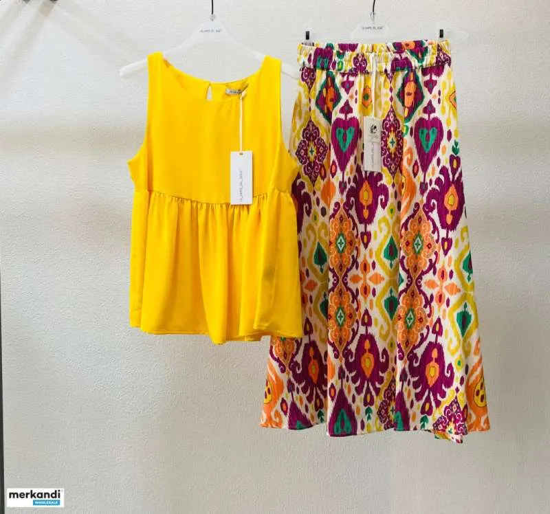 Stock ropa de mujer firmada Le sarte del sole p/e