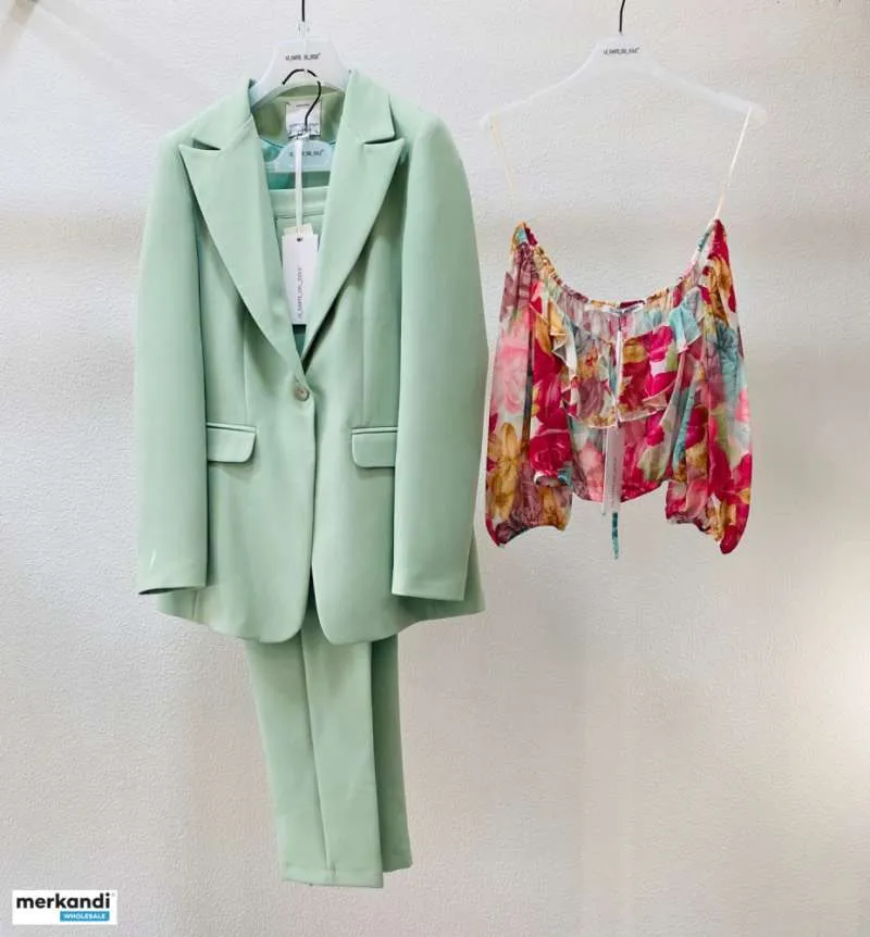 Stock ropa de mujer firmada Le sarte del sole p/e