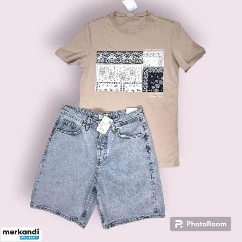 Stock Ropa Hombre Verano DeFacto / Men Summer Stockclothing DeFacto