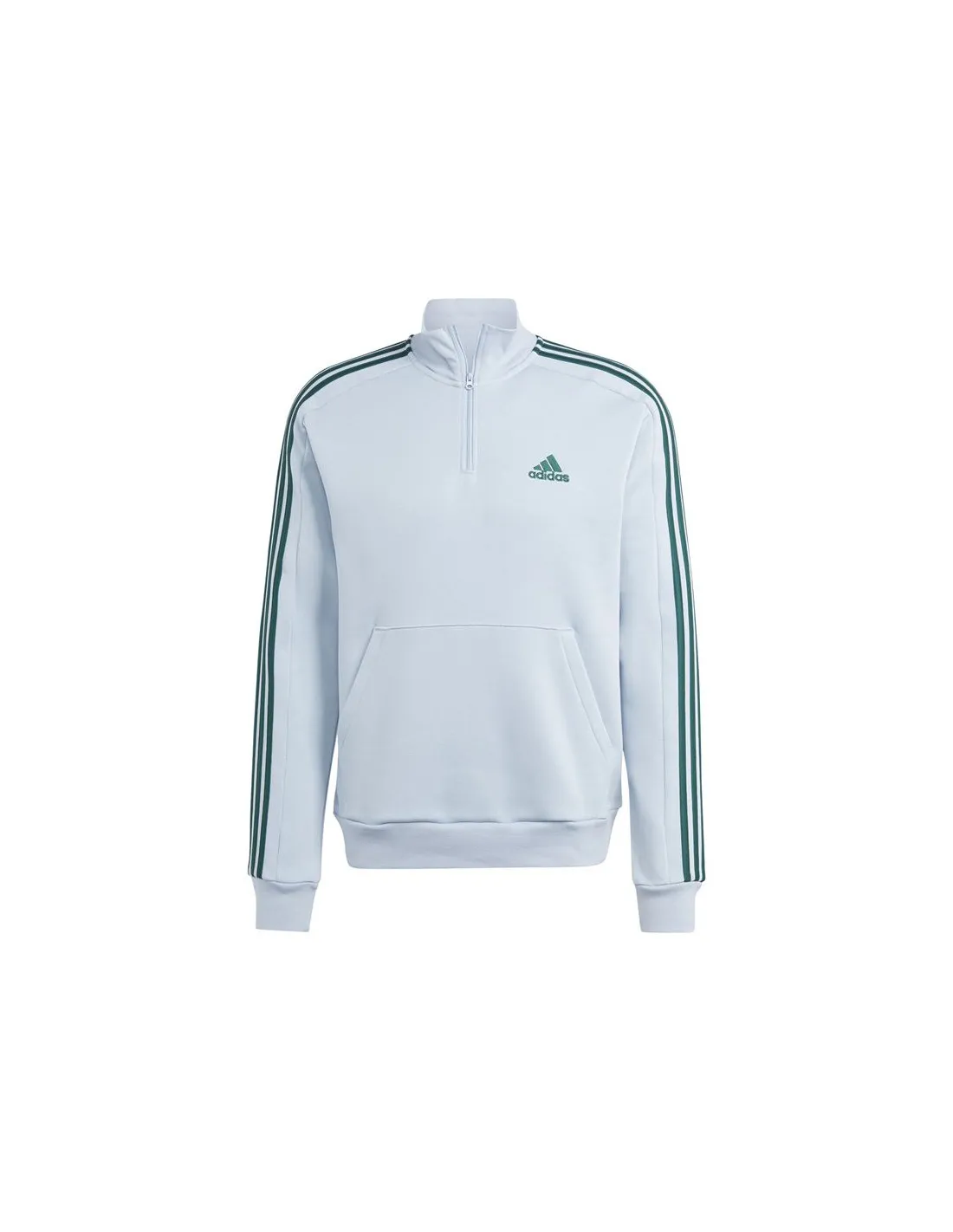 Sudadera adidas 3S Fl 1/4 Z Hombre