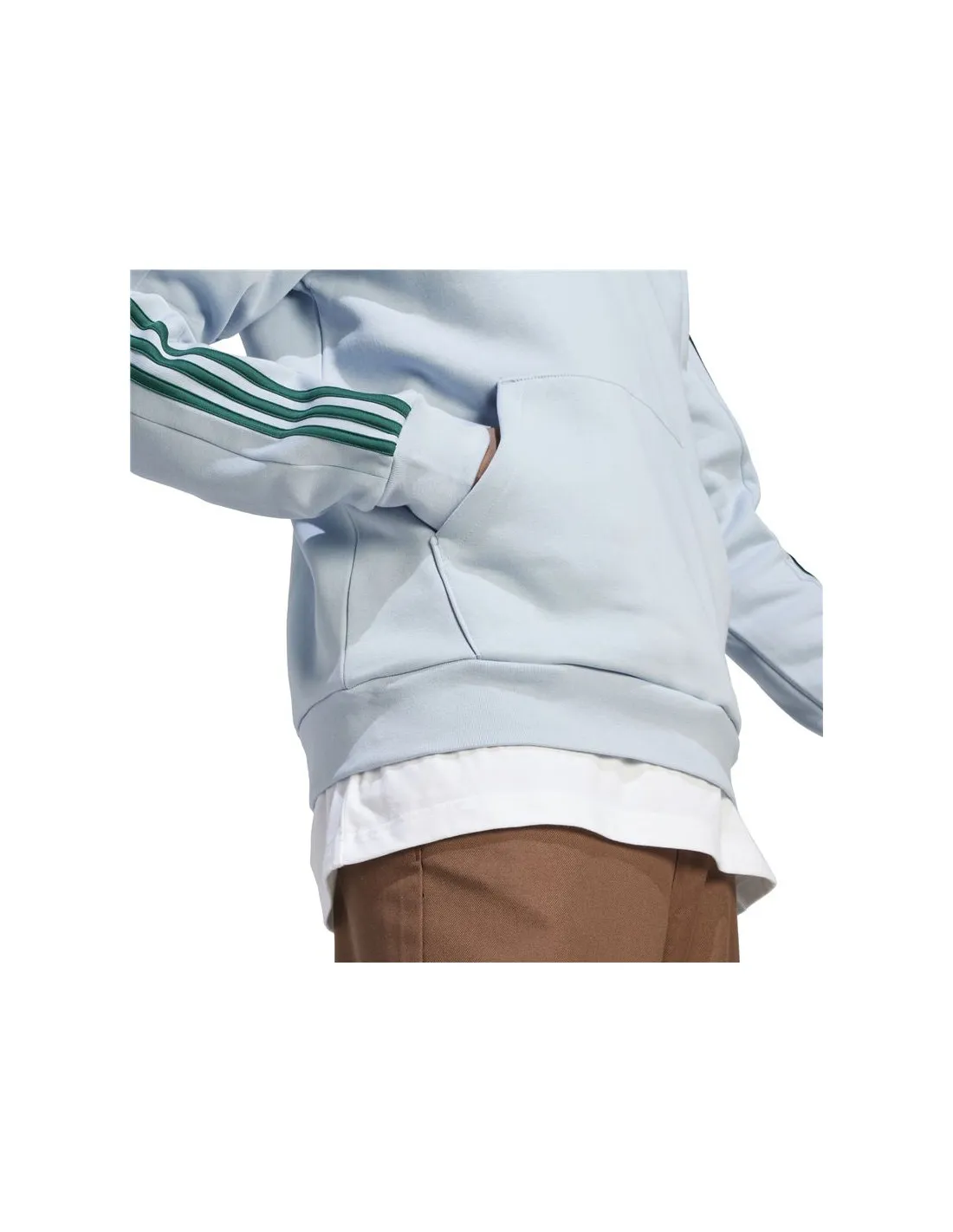 Sudadera adidas 3S Fl 1/4 Z Hombre