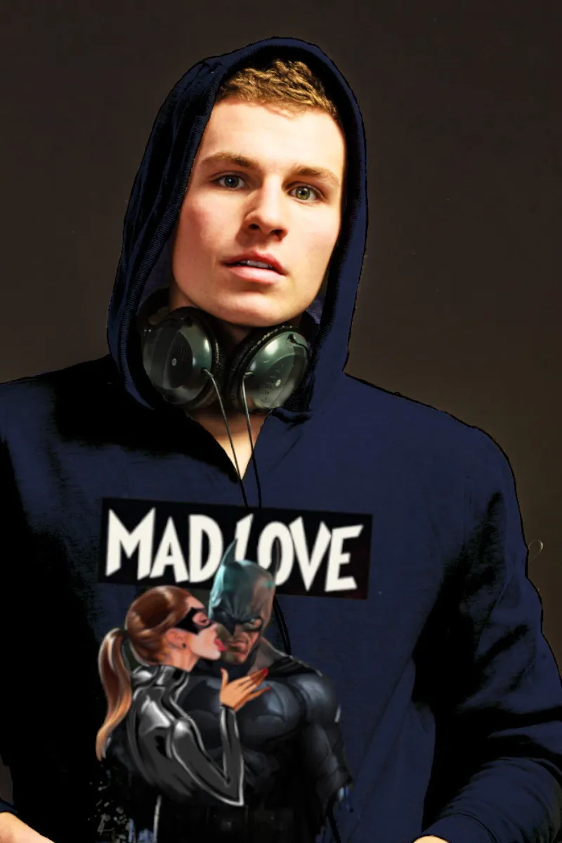Sudadera de hombre MADLOVE marino