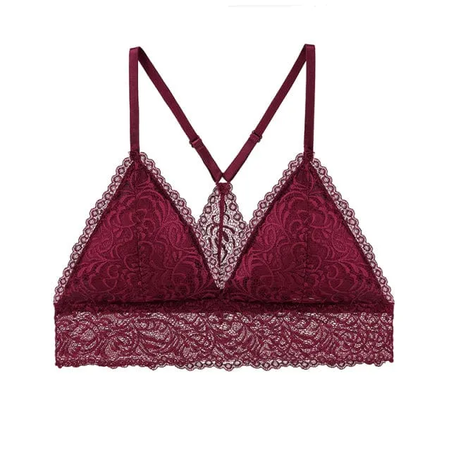 Sujetador de tipo bralette con encaje