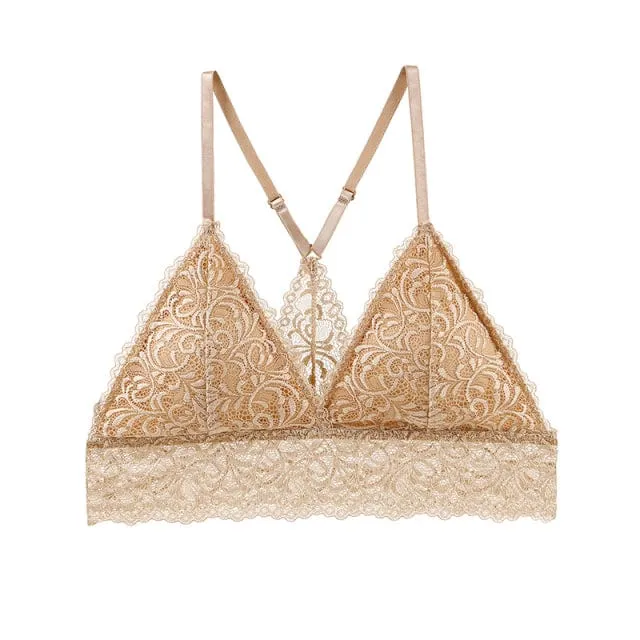 Sujetador de tipo bralette con encaje
