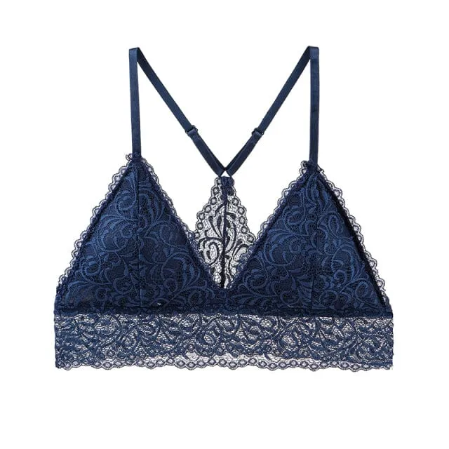 Sujetador de tipo bralette con encaje