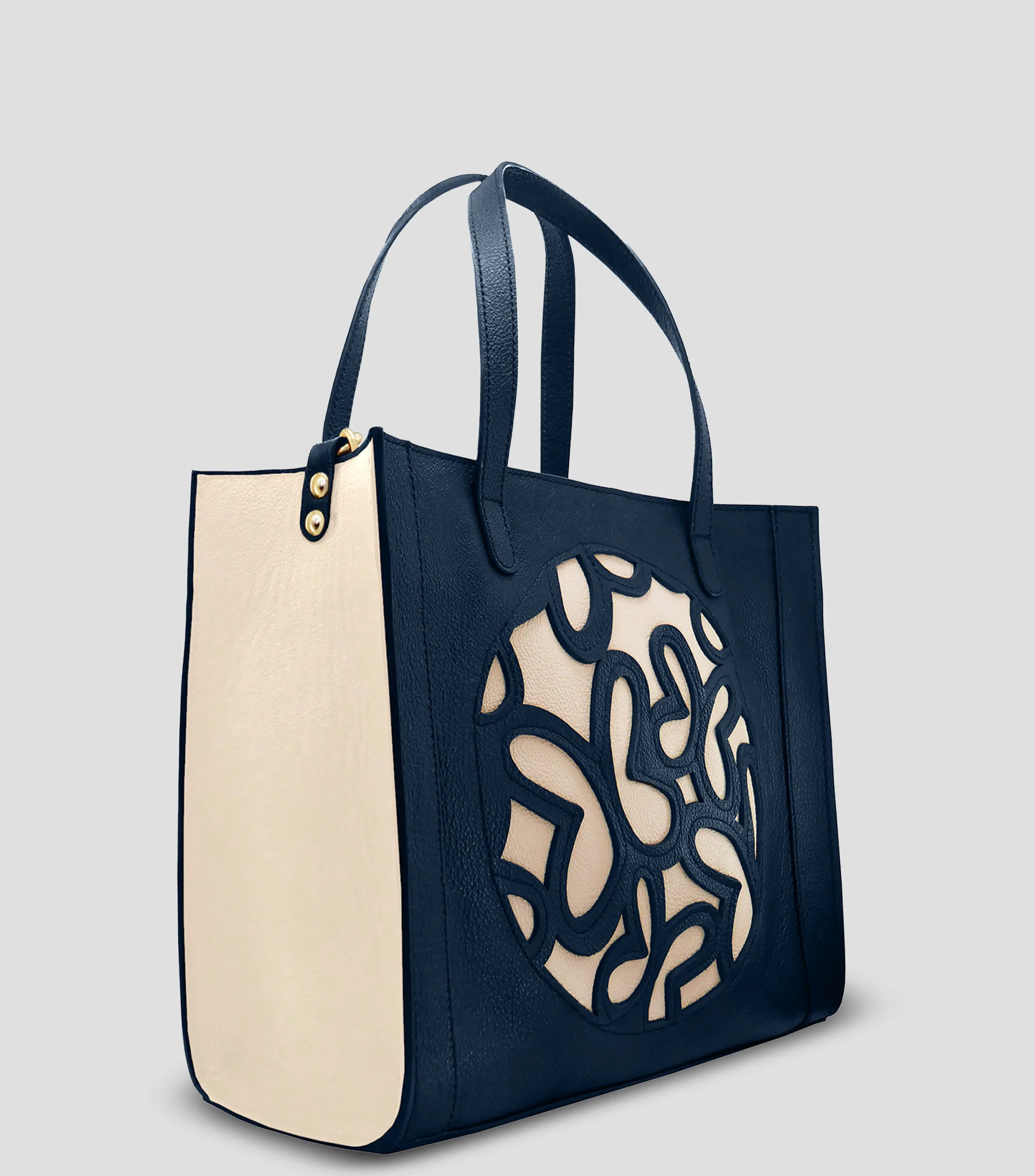 Tanya Moss Bolso Tote Mini en Piel Mariposas Mujer