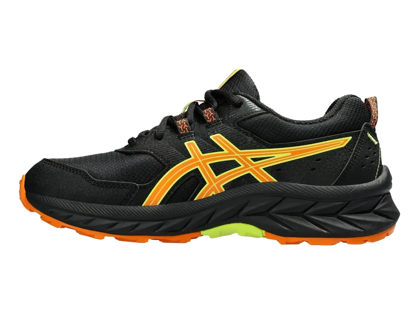 Tenis Asics Venture 9 Negro Para Niño