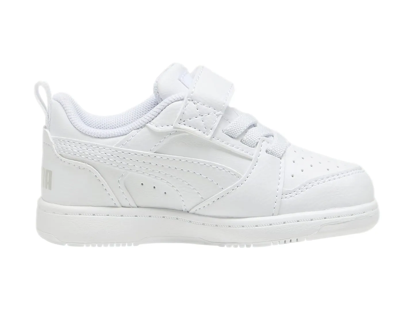 Tenis Puma Rebound V6 Blanco Para Niño