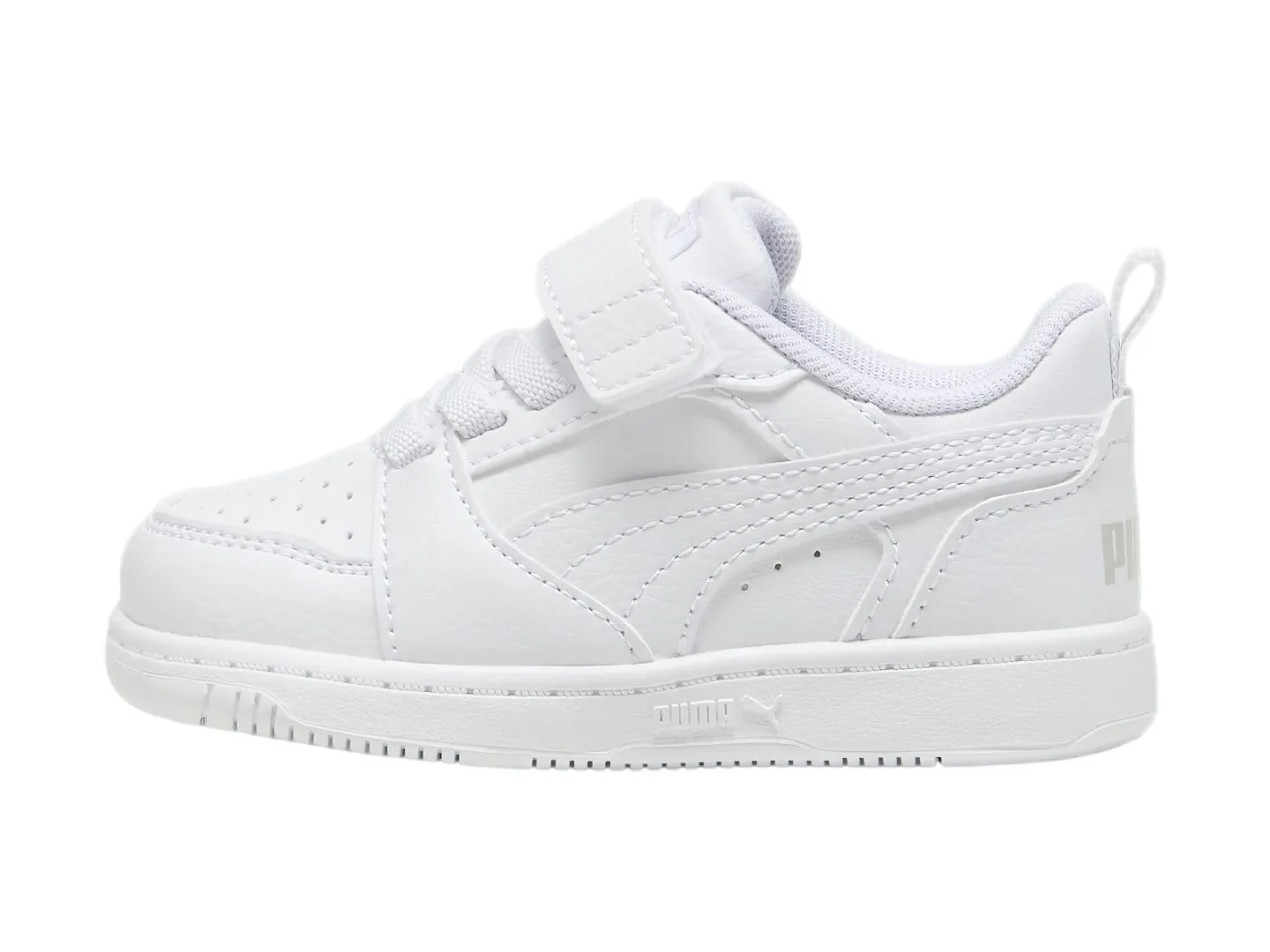 Tenis Puma Rebound V6 Blanco Para Niño